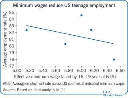 最低工资降低了美国青少年的就业率