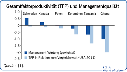 Gesamtfaktorproduktivität (TFP)和Managementqualität